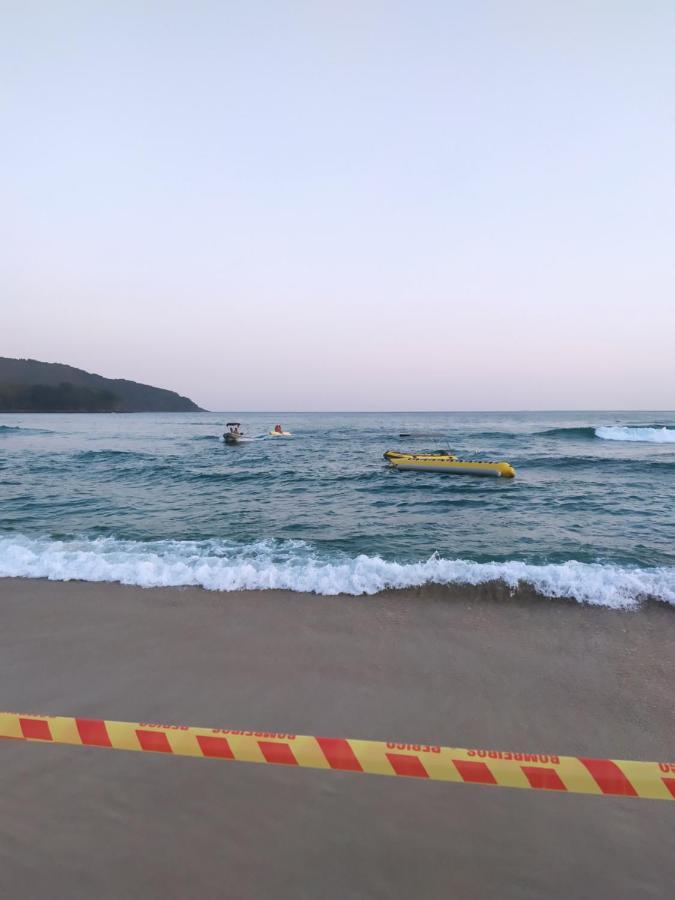 Apartamento na praia de maresias em condomínio com piscina aquecida Maresias Exterior foto