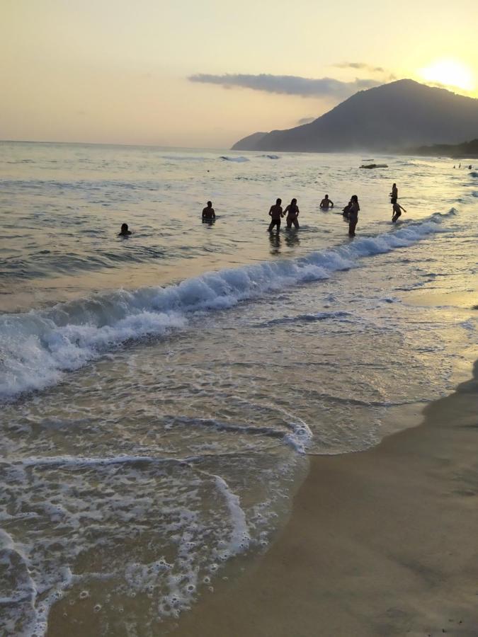 Apartamento na praia de maresias em condomínio com piscina aquecida Maresias Exterior foto